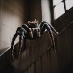 spider horror quilt