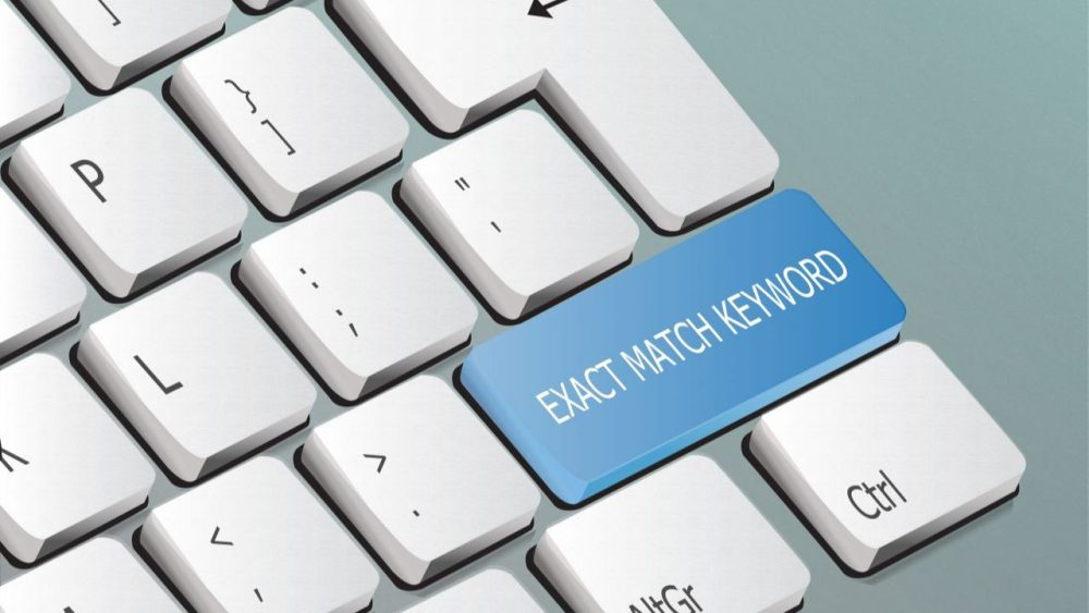 AMS exact match keywords